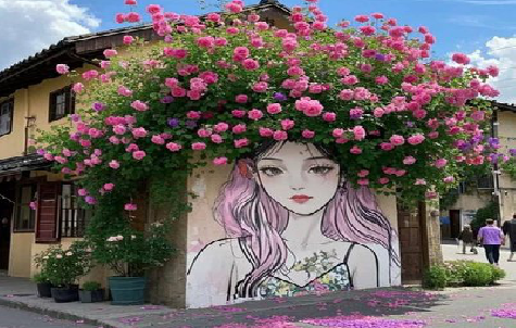 新平怎么设计网红打卡墙绘