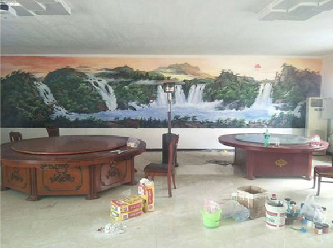 新平墙绘-写实风景