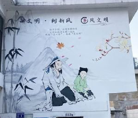 新平分享几个墙绘保养知识。