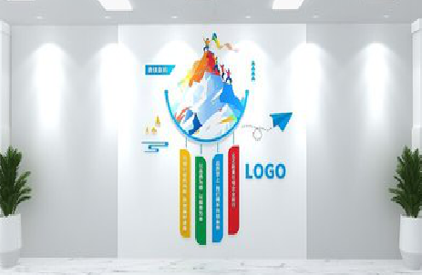 新平公司企业形象墙的工艺材料有哪些？